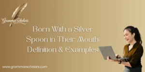 Born With a Silver Spoon in Their Mouth - Definition & Examples